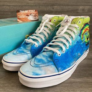 Vans x Spongebob Sk8-Hi Imaginaaation Blue Bikini Bottom Men's NWB